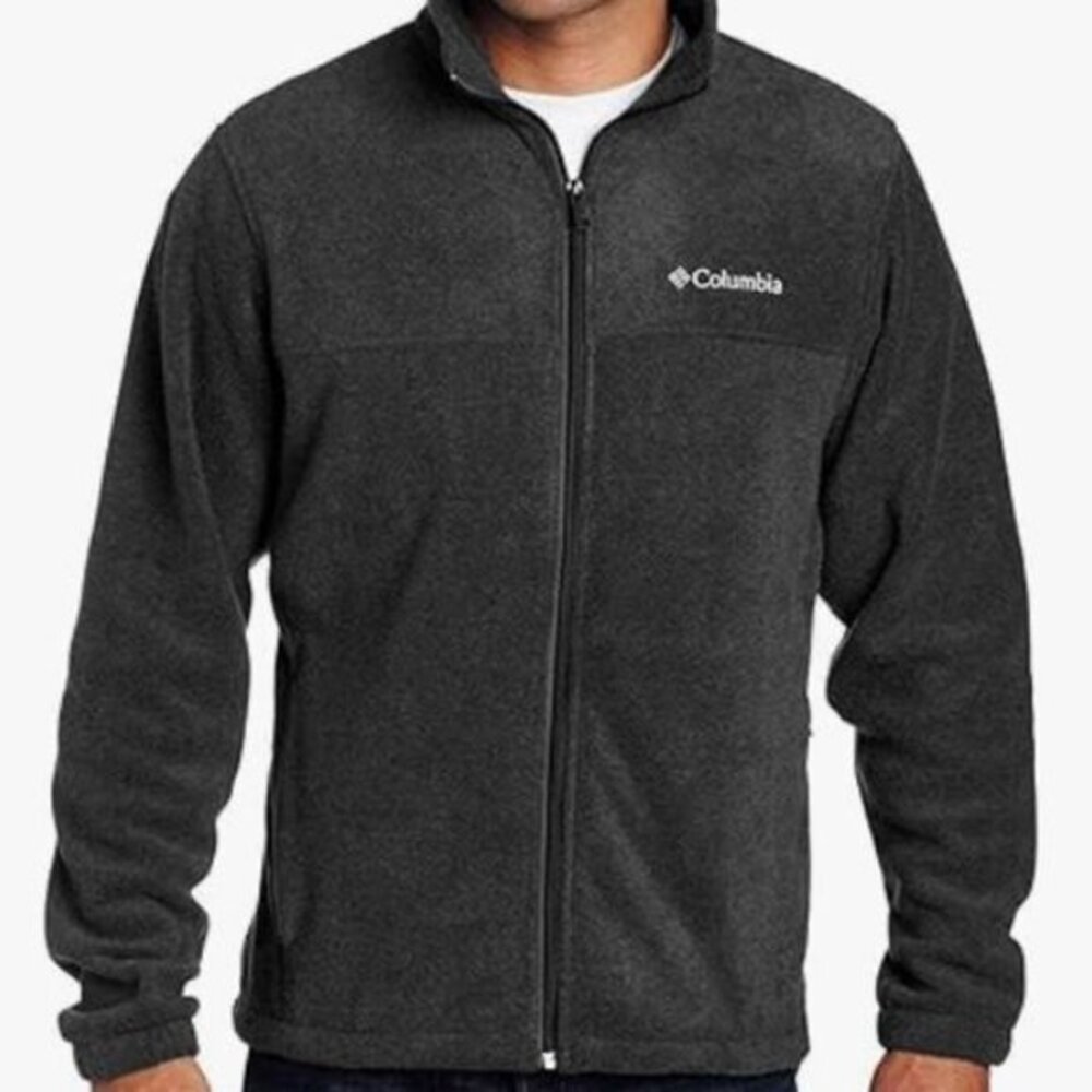 Columbia Steens Mountain 2.0 Full Zip Fleece Jacket | L | Gray